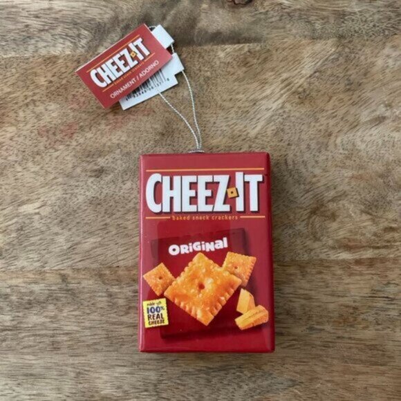 5/$20 NEW Cheez-It Crackers Novelty Christmas Ornament - Picture 1 of 4